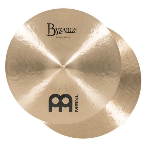 Meinl Byzance Traditional Medium Hi-Hat Cymbals